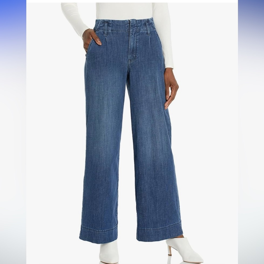 NYDJ Blue Flare & Wide Leg Jeans